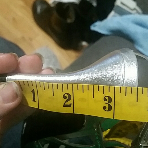 Stuart Weitzman Rhinestone Silver Sandals - Picture 8 of 8